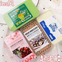 Net red foaming glue slime stock liquid crystal mud toy clay fake water bar children safe non-toxic cheap set