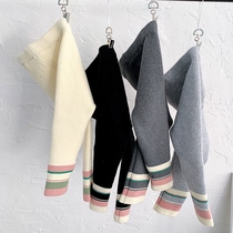 Girls leggings baby autumn and winter clothing children's foreign style Korean version of cotton plus velvet wool plus thick pants
