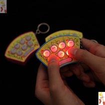 Childrens handheld mini gopher keychain game console pendant Cute childrens toys Creative small gift cartoon