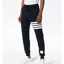 Thom Browne Tom Brown casual pants couples Classic four bar striped TB sweatpants for men and women