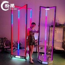 Bar KTV movable laser spot stage colorful glowing dancing club night led custom interactive atmosphere props