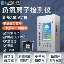  High-precision portable air quality negative oxygen ion detector Temperature and humidity formaldehyde pm2 5 monitor detector