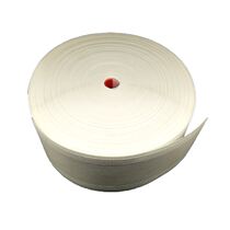 Curtain accessories have spun perforated white cloth belt 10CM wide curtain high-fiber cotton cloth strip thickened washable white cloth 10 meters