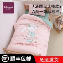  Kindergarten quilt three-piece set with core pure cotton nap bedding Childrens bedding six-piece set can be customized