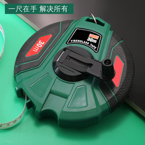 50 m tape measure portable soft ruler 30 m leather tape measure 20 m gauge 100 M measuring land ruler box ruler