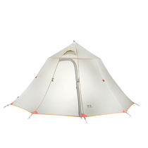 Jingxing Mountain Residence 6 people Circle Tower pyramid tent team tent collective tent camping family tent