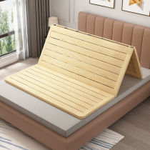 Soft mattress Harden artifact moisture-proof row frame hard pad folding double waist wide wooden sofa support sheet