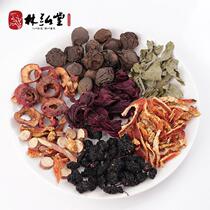 (Homemade by Lin Hongtang) Authentic Old Beijing Sour Plum Soup Raw Material Package Sweet Osmanthus Dried Black Plum Bags Commercial Tea Bag