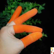 c Latex teacher 2020 office protective gloves classroom chalk protective finger cover teacher with flip protection count money