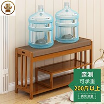 Shoe-changing stool home into the door shoe rack dormitory can sit modern simple bed tail length wear shoes cabinet Nanzhu solid wood
