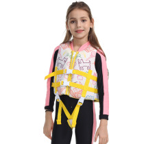 Childrens life jackets professional floating clothes boys and girls buoyant vest vest snorkeling learning swimming warm rafting vest equipment