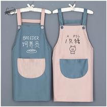 Kitchen blouse Apron overalls Striped winter boys protective clothing Winter weight cooking coffee shop Winter home