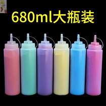 Colored corn starch powder jet running color powder spray bottle street shoot corn flour rainbow bottle color running powder Rainbow Run