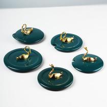 Ceramic cup lid water cup lid accessories Universal Universal mug glass tea cup dustproof cover single sale can be put spoon