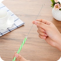 Household extended straw brush Childrens baby straw brush Kettle catheter decontamination brush Cleaning bottle cleaning brush