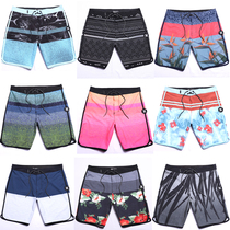 Beach pants Hurley men can go into the water seaside resort hot spring swimming trunks fitness competition sports shorts loose and quick-drying