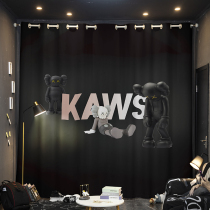 Cartoon Animation Culture Customized Product Shading Fabric in KAWS Bedroom Linked Customized Customized Customized Cutting Fabric