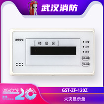 Bay floor display GST-ZF-120Z fire display panel (two-line system)