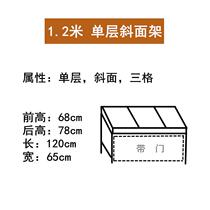 Supermarket vegetable and fruit steel wood shelf island display table fruit and vegetable rack convenience store shelf commercial fruit frame