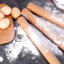 Rolling pin solid wood Noodle Bar baking tool household rolling noodle bar dumpling skin noodle pressing noodle artifact