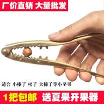Walnut clip household pine nut hazelnut pliers peeling tool walnut clip