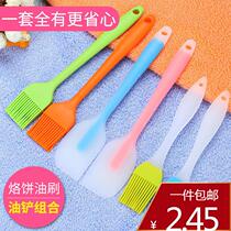 Oil brush Kitchen pancake silicone brush edible baking small brush household high temperature resistant non-falling barbecue brush