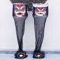 2022 new high-end black pit competitive 68 choreography with strong horse gluing fish protection and deodorant speed dry flying kowtow adjustment fishing net pocket