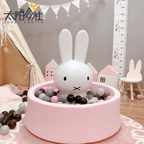 ins children ocean ball ball indoor home non-toxic baby ball pool game fence Nordic color ball toy