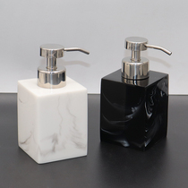 Mousse bubble bottle facial cleanser press foam bottle hotel hand sanitizer bottle European commercial separate bottle