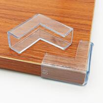 Transparent collision angle window tea table glass packing angle baby anti-collision right angle child anti-bump table silicone angle