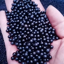 Sugar fried chestnuts special sand ceramic sand round solid commercial black sand roasted special sand fried chestnut sand for chestnut