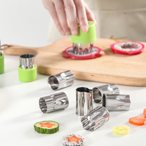 Stainless steel cutting mold cartoon fruit embossing knife baby butterfly noodles steamed bread cutter biscuit printing mold baking