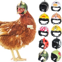 Chicken Helmet Small Pet Hard Hat Bird Duck Quail Hat Headge