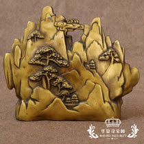 Subordination parish antique bronze ware pure copper Lumpics Pine Home Living Room Adornment beautifully wrapped in a smooth and smooth wind