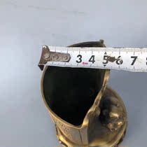 Subordination Hall 100 Shou pen holder pen holder Great Qing Reancient Republic of China Bronze Ware Creative Home Craftsmanship Retro