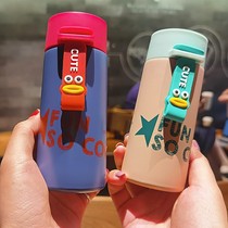 Mini small water Cup portable small thermos cup ladies Ultra Light Compact 180mll capacity creative cartoon simple Cup