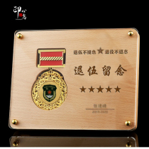 Veterans souvenirs custom veterans creative ornaments Brother troops send comrades collectible gifts DIY
