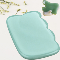 Green Crystal scraping plate facial acupoint beauty pulling tendons whole body General scraping instrument dredging Meridian pull bar