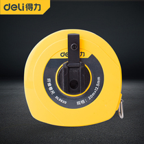 Del wear-resistant tape high precision 20 meters 30 meters 50 meters ruler soft ruler box ruler multifunctional fiber ruler tape measure