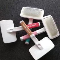 New small white comb Pet Needle Comb Beauty Comb pooch Teddy professional Rhair comb open and fluffy kitty comb