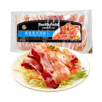 Smies American Bacon Selected Original Cut Starch-Free 220g Ketogenic Meat Filled Breakfast Sandwich Bacon Smoked Meat