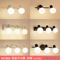 Bathroom Mirror LightsPresentation Cabinet LightPunch Modern Simple American Mirror Walllight Walllight Walls Toilet Lights
