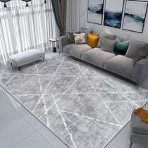 Grey Carpet Living Room Light Lavish Tea Blanket Nordic Modern Minima Sofa Ground Mat Thickened Bedroom Bedside Blanket Home