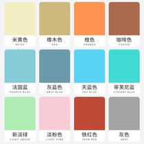 Water-based wood paint shiny old furniture paint repair refurbishment home self-brush paint paint solid wood door primer