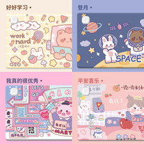 Oversized heating table mat heated mouse pad office computer keyboard desktop girls childrens book desk writing