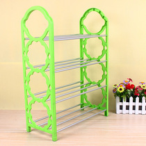 Factory direct four-layer simple shoe rack combination 4-layer shoe rack plastic shoe rack assembly shoe rack