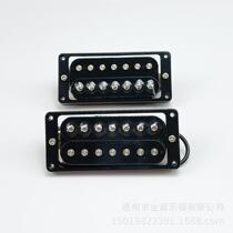 Guitar pickups humbucker electric guitar pickups black and yellow pickups black frame