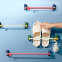 Shoe rack Bathroom towel rack Shoe rack DIY small short leg bathroom slipper rack Towel storage rack Household