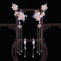 Costucco Clip Headdress Antique Hairpin Children's Jewelry Hanfu Accessories Girls' Hair Accessories Step Tassel Plip Hairpin