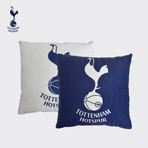 Tottenham Hotspur official genuine peripheral sofa cushion pillow Swan suede hemp pillow blue and white